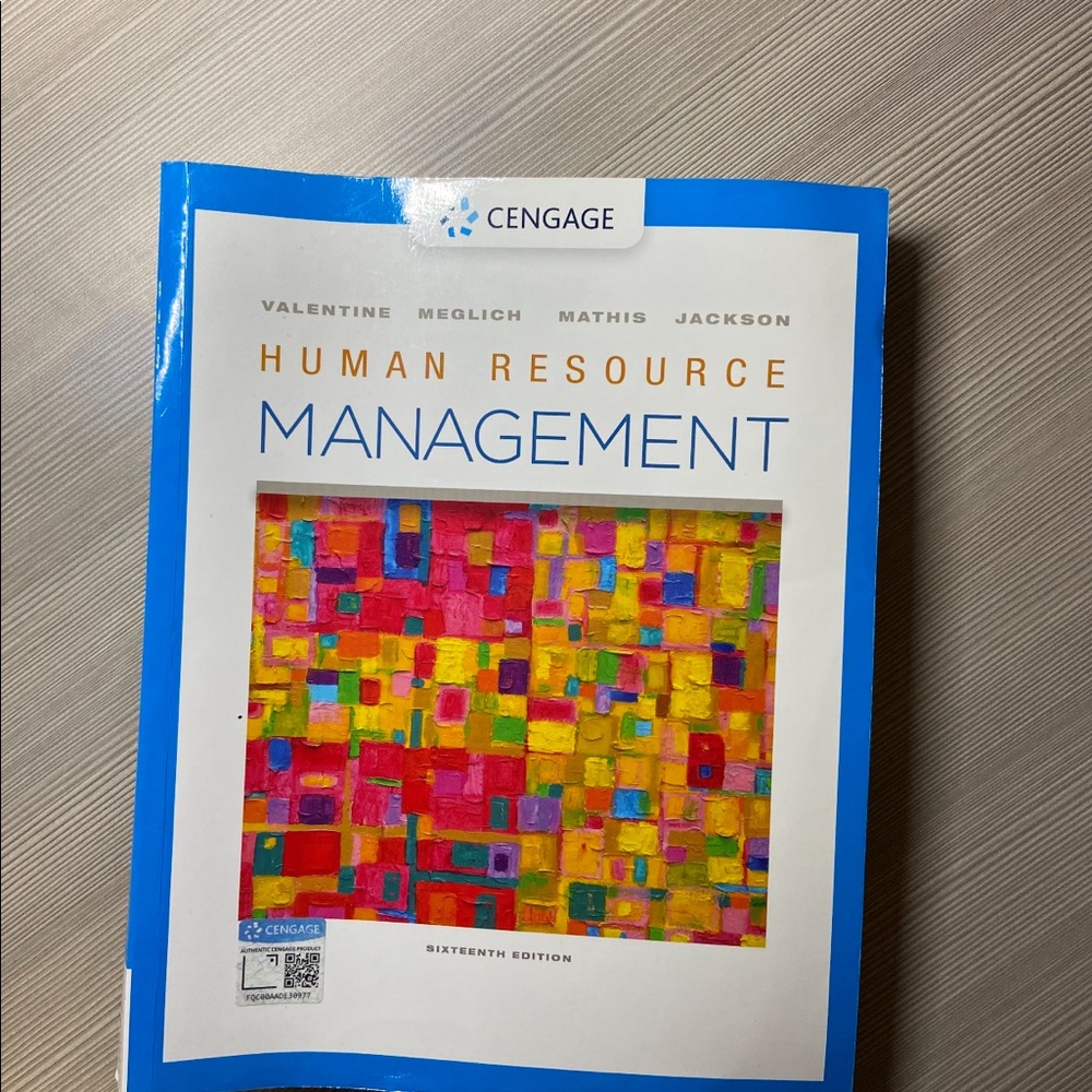 Human Resource management textbook
